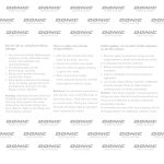 Donic folija za ljepljenje OX guma